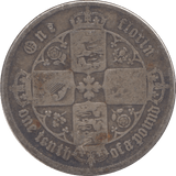 1853 FLORIN ( NF ) - Florin - Cambridgeshire Coins