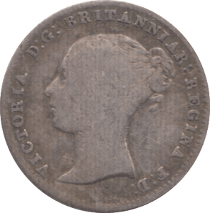 1854 FOURPENCE ( FINE ) - Fourpence - Cambridgeshire Coins