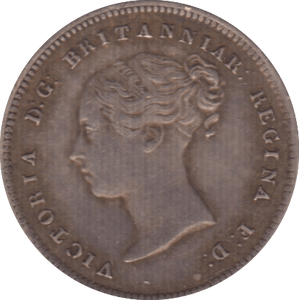 1857 MAUNDY FOURPENCE ( GVF ) - Maundy Coins - Cambridgeshire Coins
