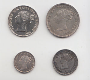 1866 MAUNDY SET VICTORIA - Maundy Set - Cambridgeshire Coins