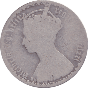 1871 FLORIN ( FAIR ) DIE 66 - Florin - Cambridgeshire Coins