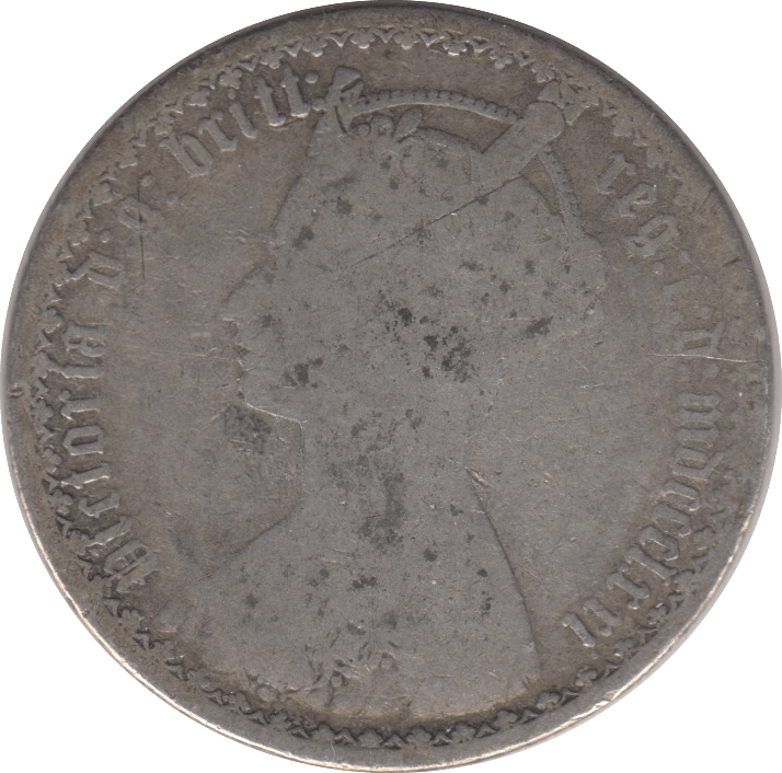 1871 FLORIN ( FAIR ) - Florin - Cambridgeshire Coins
