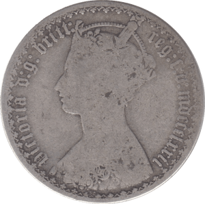 1872 FLORIN ( FAIR ) DIE 32 1 - Florin - Cambridgeshire Coins