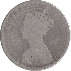 1872 FLORIN ( FAIR ) - FLORIN - Cambridgeshire Coins