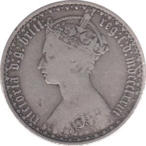 1873 FLORIN DIE 212 ( FINE ) - Florin - Cambridgeshire Coins