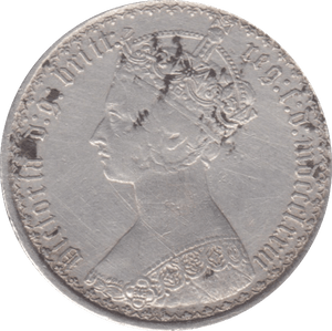 1873 FLORIN ( EF ) DIE 166 - Florin - Cambridgeshire Coins
