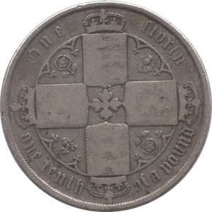 1873 FLORIN ( FAIR ) 10 DIE 247 - Florin - Cambridgeshire Coins
