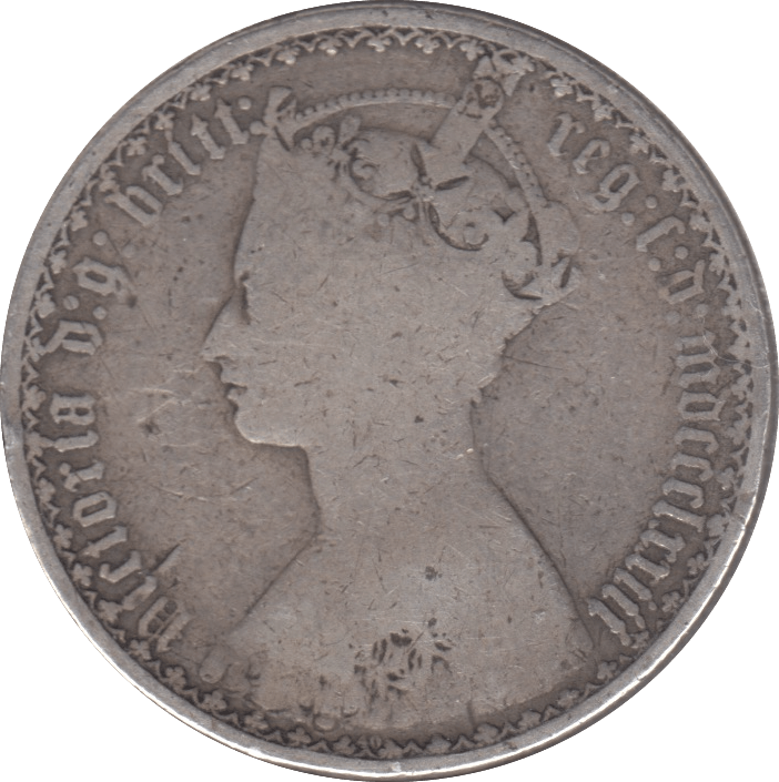 1873 FLORIN ( FINE ) - Florin - Cambridgeshire Coins