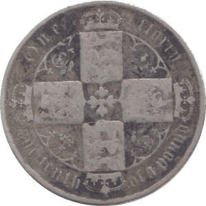 1874 FLORIN ( NF ) - Florin - Cambridgeshire Coins