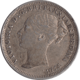 1874 SILVER THREEPENCE ( GVF ) - Threepence - Cambridgeshire Coins