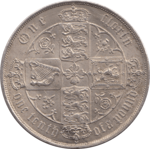 1878 FLORIN ( AUNC ) DIE 79 - FLORIN - Cambridgeshire Coins