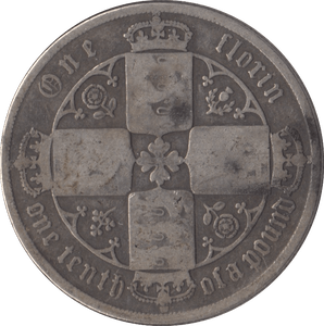1879 FLORIN ( NF ) - FLORIN - Cambridgeshire Coins