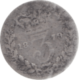 1879 THREEPENCE ( FAIR ) 3 - Threepence - Cambridgeshire Coins