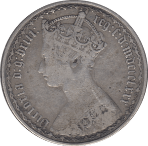 1880 FLORIN ( GF ) 6 - Florin - Cambridgeshire Coins