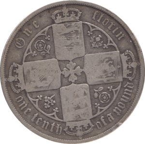 1881 FLORIN ( FAIR ) - FLORIN - Cambridgeshire Coins
