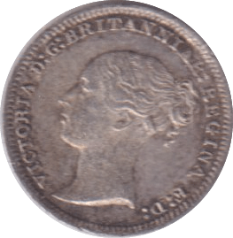 1881 MAUNDY PENNY ( EF ) - Maundy Coins - Cambridgeshire Coins