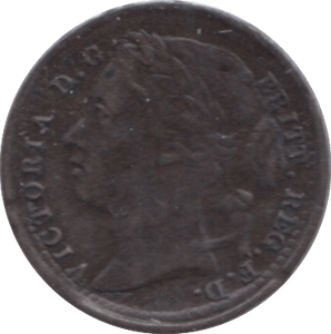 1884 ONE THIRD FARTHING ( VF ) - One Third Farthing - Cambridgeshire Coins