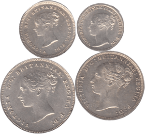 1886 MAUNDY SET VICTORIA - Maundy Set - Cambridgeshire Coins