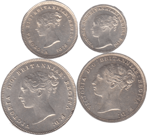 1886 MAUNDY SET VICTORIA - Maundy Set - Cambridgeshire Coins