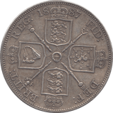 1887 DOUBLE FLORIN ( EF ) 3 - Double Florin - Cambridgeshire Coins