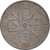 1887 DOUBLE FLORIN ( EF ) 9 - Double Florin - Cambridgeshire Coins