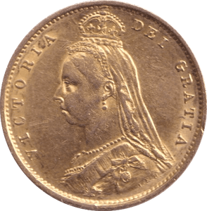 1887 GOLD HALF SOVEREIGN ( EF ) - Half Sovereign - Cambridgeshire Coins