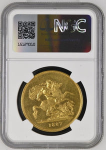 1887 GOLD PROOF 5 SOVEREIGN (NGC) MS62 - NGC GOLD PROOF COINS - Cambridgeshire Coins