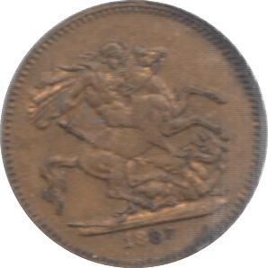 1887 GOLD SOVEREIGN TOY MONEY - TOY MONEY - Cambridgeshire Coins