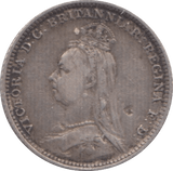 1888 FOURPENCE ( VF ) - Fourpence - Cambridgeshire Coins