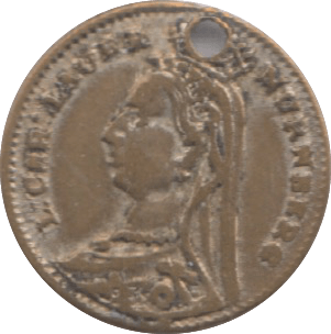 1889 TOY MONEY THREEPENCE - TOY MONEY - Cambridgeshire Coins