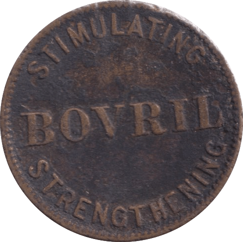 1890 ADVERT TOKEN BOVRIL - WORLD COINS - Cambridgeshire Coins