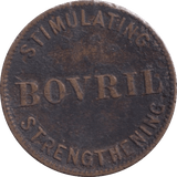 1890 ADVERT TOKEN BOVRIL - WORLD COINS - Cambridgeshire Coins