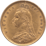 1892 GOLD HALF SOVEREIGN ( EF ) - Half Sovereign - Cambridgeshire Coins