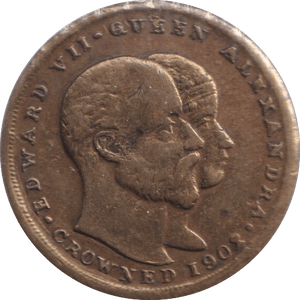 1902 CORONATION MEDAL - WORLD COINS - Cambridgeshire Coins