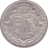 1927 HALFCROWN ( VF ) B - Halfcrown - Cambridgeshire Coins