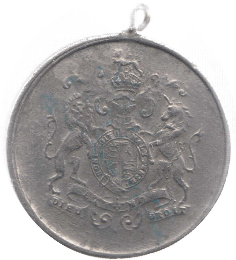 1937 GEORGE VI CORONATION MEDALLION - MEDALLIONS - Cambridgeshire Coins
