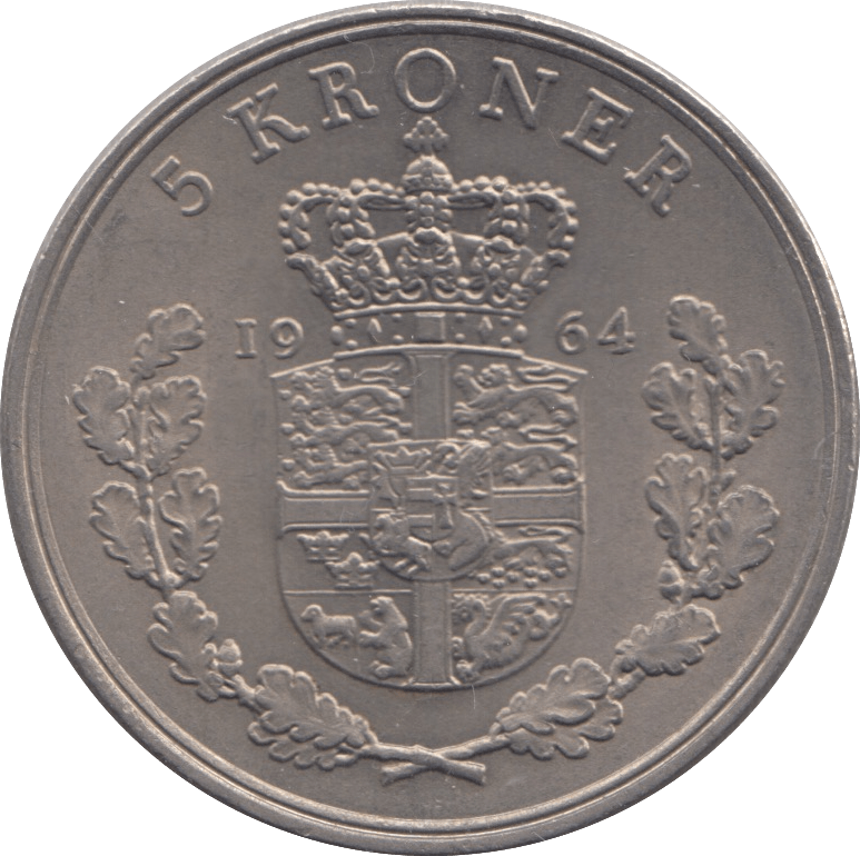 1964 DENMARK 5 KRONER WORLD COINS Cambridgeshire Coins Cambridgeshire 1964-denmark-5-kroner-world-coins-cambridgeshire-coins-cambridgeshire