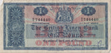 1964 ONE POUND BRITISH LINEN BANK SCOTTISH BANKNOTE REF SCOT-11 - SCOTTISH BANKNOTES - Cambridgeshire Coins