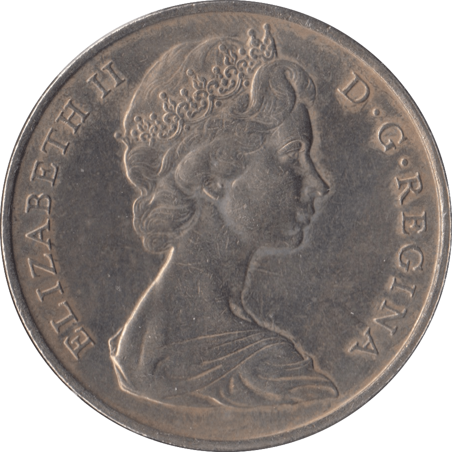 1967 BRILLIANT UNCIRCULATED CROWN COIN COIN GIBRALTAR WORLD COINS