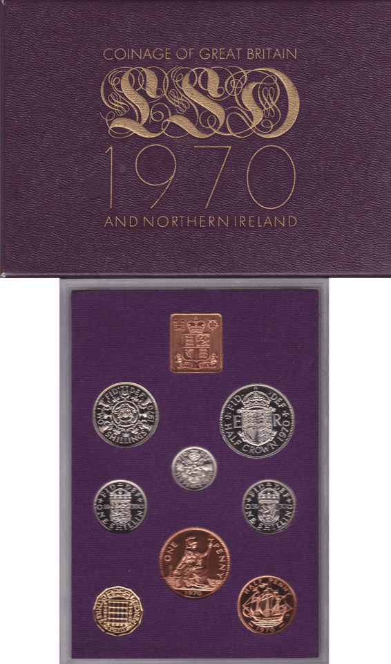 1970 ROYAL MINT PROOF SET - ROYAL MINT PROOF SET - Cambridgeshire Coins