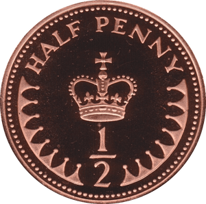 1976 PROOF DECIMAL HALFPENNY - Halfpenny proof - Cambridgeshire Coins