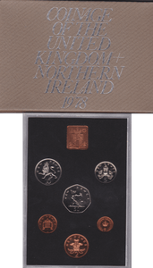 1978 ROYAL MINT PROOF SET - ROYAL MINT PROOF SET - Cambridgeshire Coins