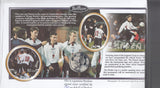 1998 WORLD CUP 1 FRANC COIN COVER SIGNED BY SOL CAMPBELL REF CC17 - coin covers - Cambridgeshire Coins