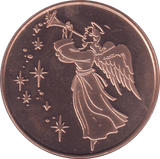 1oz FINE COPPER .999 MERRY CHIRSTMAS REF E2 - Copper 1 oz Coins - Cambridgeshire Coins