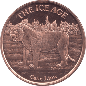 1oz FINE COPPER .999 THE ICE AGE REF E24 - Copper 1 oz Coins - Cambridgeshire Coins