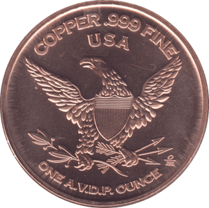 1oz FINE COPPER .999 THE ICE AGE REF E4 - Copper 1 oz Coins - Cambridgeshire Coins