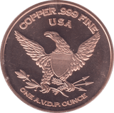 1oz FINE COPPER .999 THE ICE AGE REF E7 - Copper 1 oz Coins - Cambridgeshire Coins