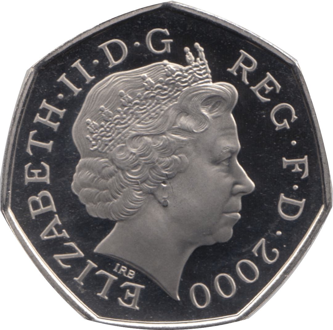 2000 FIFTY PENCE PROOF 50P COIN BRITANNIA 50p Proof Cambridgeshire Coins –  Cambridgeshire Coins