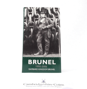 2006 £2 UNCIRCULATED PRESENTATION PACK BRUNEL TWO COINS - £2 BU PACK - Cambridgeshire Coins