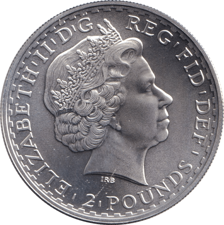 2010 SILVER BRITANNIA ONE OUNCE TWO POUNDS - Cambridgeshire Coins